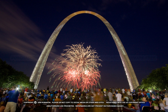 St. Louis 4th of July Fireworks